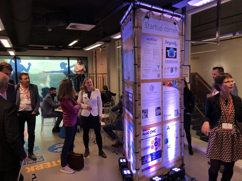 GlycoMScan presented poster on the Dutch Life Science conference Leiden startup corner